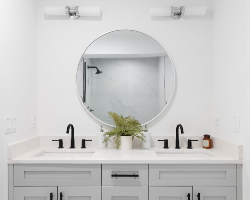 Modern Vanity and Fixtures